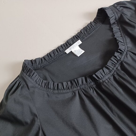 Gracie Ruffle Neck Bell Sleeve Blouse - Picture 3 of 16